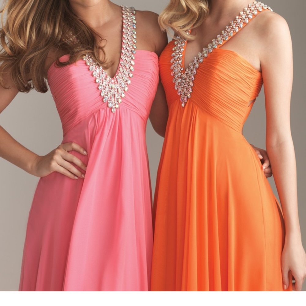Pink formal dress